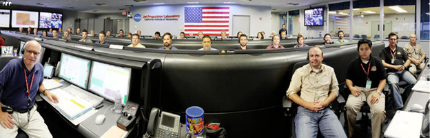 This August 4, 2012 NASA/JPL handout pho